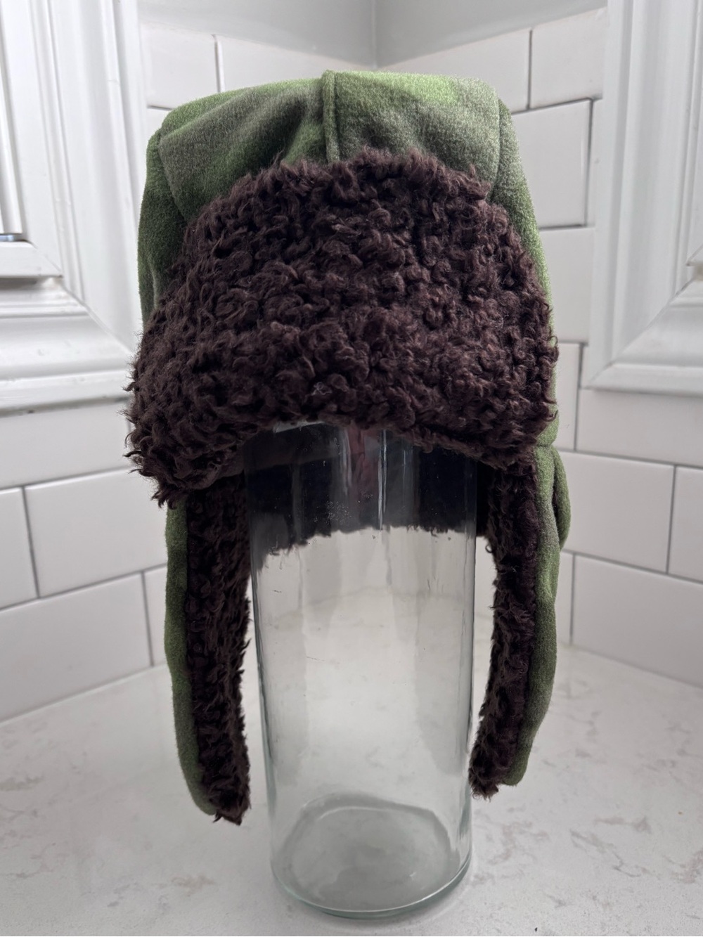 Gap Kids Toddler Camo Fleece Snow Trapper Hat with Ear Flaps